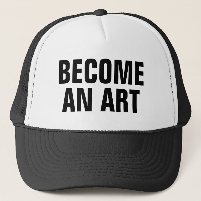 Become An Art™ Trucker Hat (Front)
