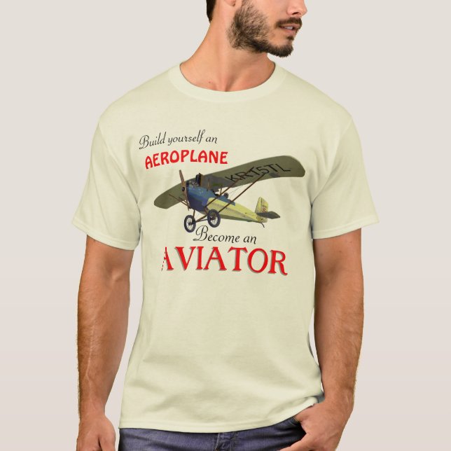Become an Aviator! T-Shirt (Front)
