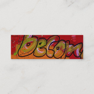 "Become" Mini Business Card