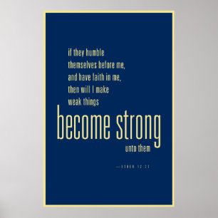 Become Strong poster (LDS)
