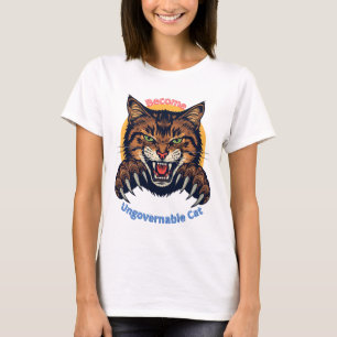 Become Ungovernable Cat T-Shirt