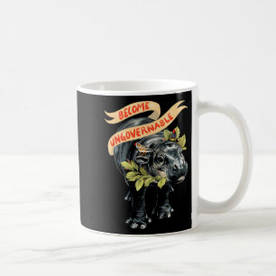Become Ungovernable Funny Moo-deng  Coffee Mug