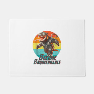 Become Ungovernable Moo Deng Baby Hippo Funny Chao Doormat