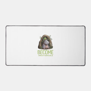 Become Ungovernable Tank Top Desk Mat