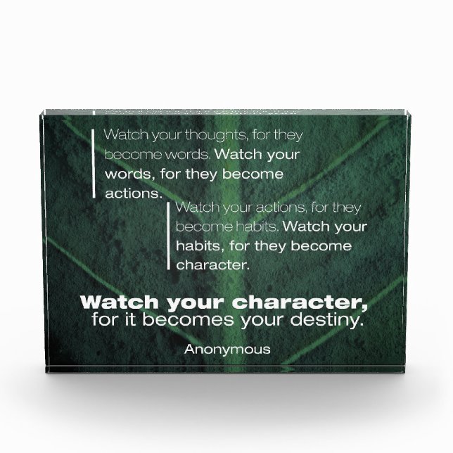 Becomes Your Destiny Photo Block (Front)