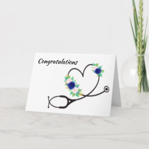 **BECOMING A DOCTOR** FEMALE DOCTOR CARD