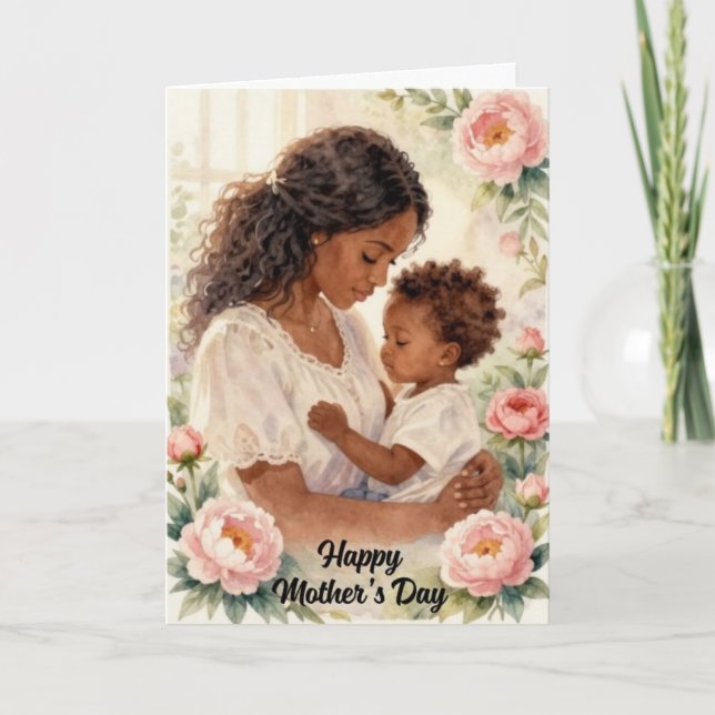 Becoming A Mum Mother's Day Card (Front)