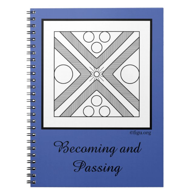 Becoming and Passing Notebook (Front)