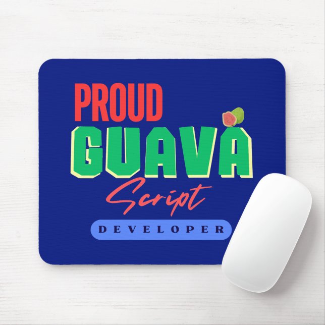 Becoming GuavaScript Language Developer  Mouse Pad (With Mouse)