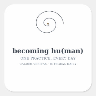 Becoming Human — Calder Veritas Sticker