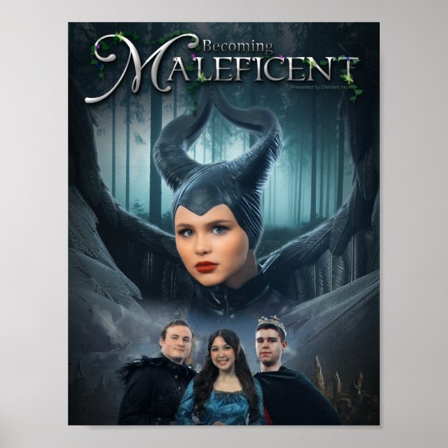 Becoming Maleficent Poster (Front)