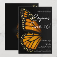 Becoming Mariposa Monarch Butterfly Sweet 16