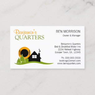 Bed and Breakfast B&B Business Card