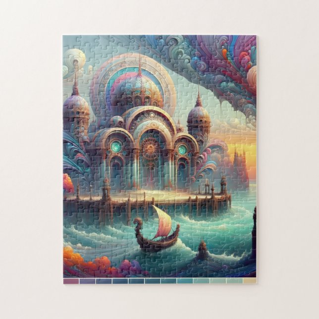 Bed and breakfast on mars jigsaw puzzle (Vertical)