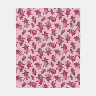 Bed Beetle Fleece Blanket