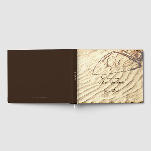 Bed & Breakfast B&B Guest Book Ripples in the Sand (Full)