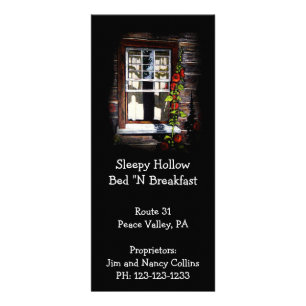 BED & BREAKFAST RACK CARDS: ORIGINAL ARTWORK RACK CARD