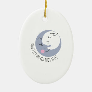 Bed Bugs Bite Ceramic Tree Decoration