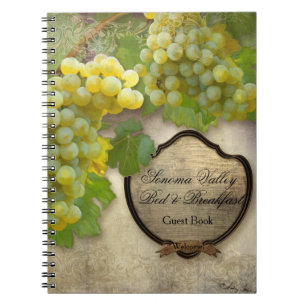 Bed n Breakfast Guest Book Wine Country Vineyard