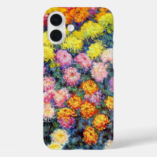 Bed of Chrysanthemums by Monet iPhone 16 Plus Case