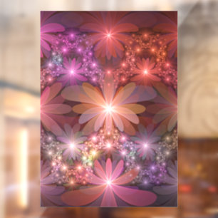 Bed Of Flowers Colourful Shiny Abstract Fractal Ar