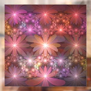 Bed Of Flowers Colourful Shiny Abstract Fractal Ar