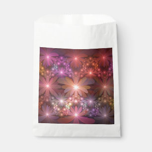 Bed Of Flowers Colourful Shiny Abstract Fractal Ar Favour Bag