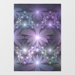 Bed of Flowers Trendy Shiny Abstract Fractal Art