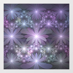 Bed of Flowers Trendy Shiny Abstract Fractal Art
