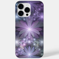 Bed of Flowers Trendy Shiny Abstract Fractal Art