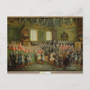 Bed of Justice Held in the Parliament Postcard