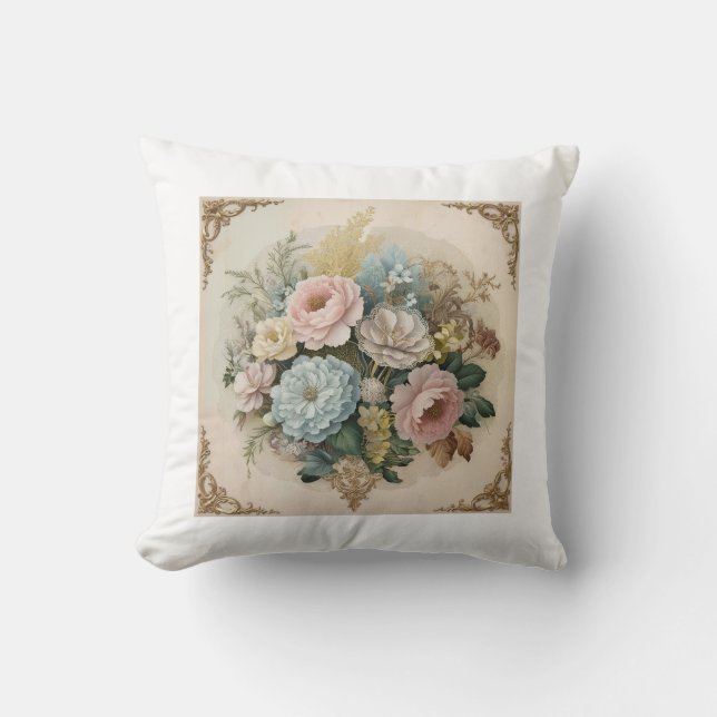 Bed of roses cushion (Front)