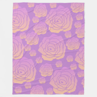 Bed of Roses Fleece Blanket