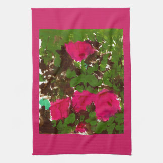 Bed of Roses Tea Towel