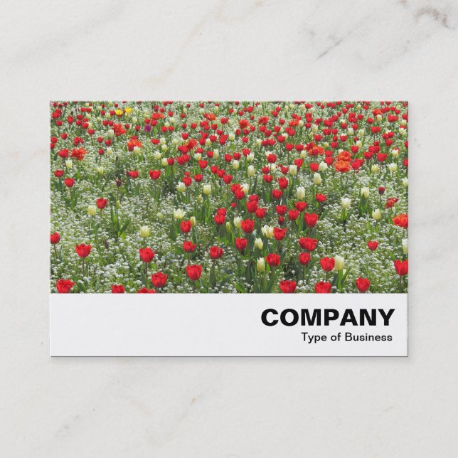 Bed of Tulips Business Card (Front)