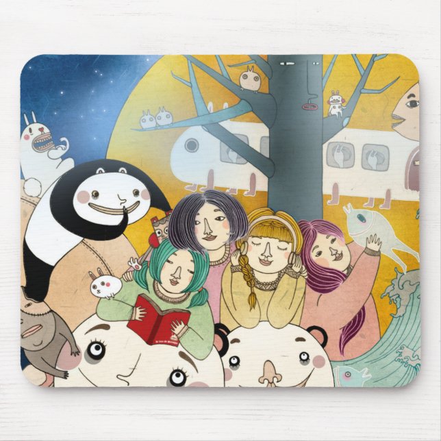 Bed time Story 2013 Mouse Pad (Front)