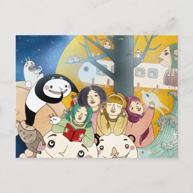 Bed time Story 2013 Postcard (Front)