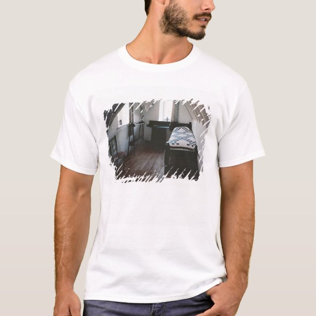 Bed, towel rail designed by Ford Madox Brown T-Shirt (Front)