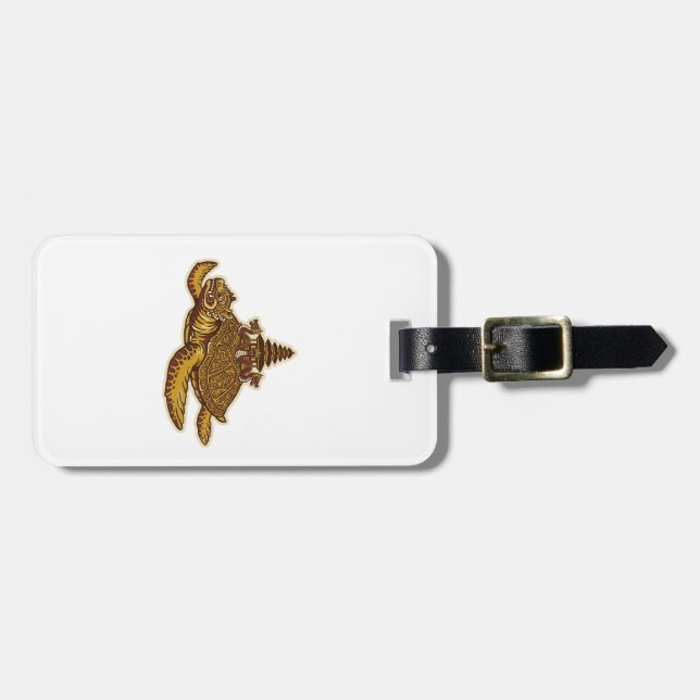 Bedawang Nala Luggage Tag (Front Horizontal)