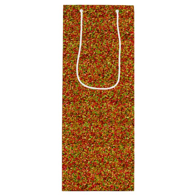 Bedazzled Sparkles-Holiday Blend-WINE GIFT BAG (Front)