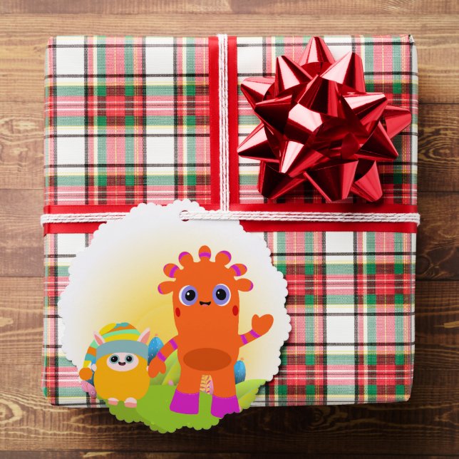 BeddyByes Paper Ornament Card MeMo and BaBa 🎄✨ (Insitu (Gift))