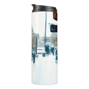 Bedford Ave. Williamsburg Brooklyn, NYC 11211 Snow Thermal Tumbler