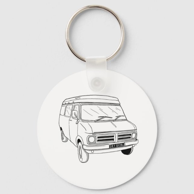 Bedford CF1 Key Ring (Front)