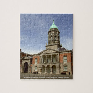 Bedford clock tower Dublin castle Jigsaw Puzzle