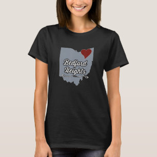 Bedford Heights Ohio OH City State USA Cute Souv T-Shirt