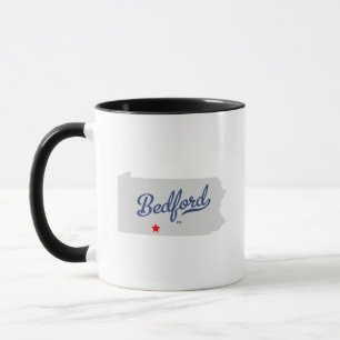 Bedford Pennsylvania PA Shirt Mug