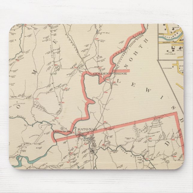 Bedford, Somers towns Mouse Pad (Front)