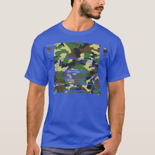 Bedford TM 1980s classic heavy lorry woodland camo T-Shirt