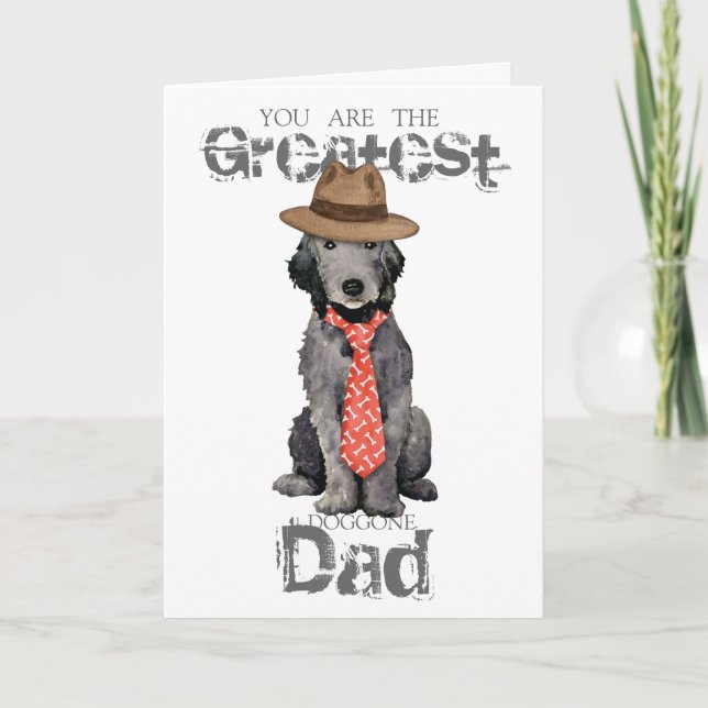 Bedlington Dad Card (Front)