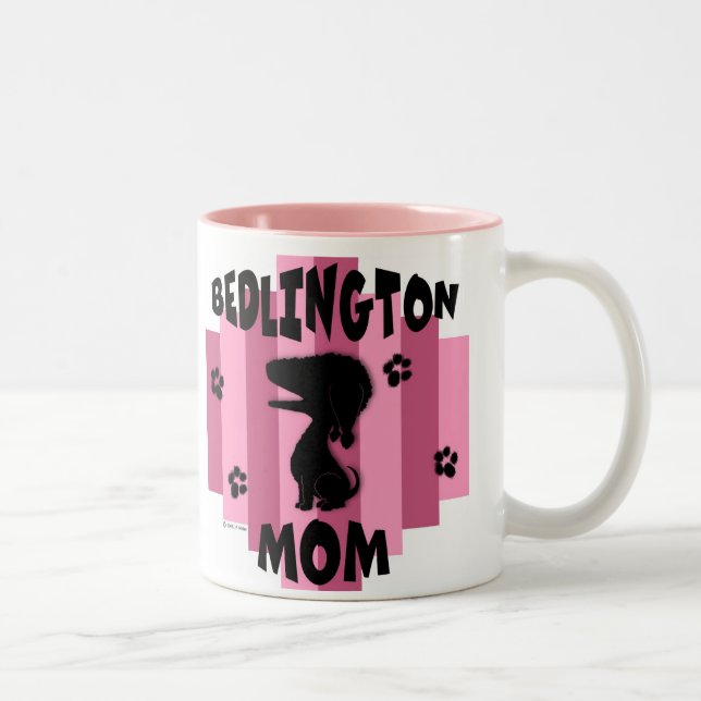 Bedlington Mum Mug (Right)